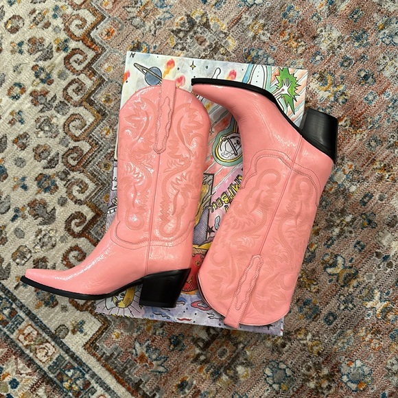 ✨ NIB FREE PEOPLE Jeffrey Campbell dagget western boots - Picture 4 of 6
